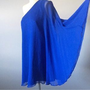 GUESS BY MARCIANO LOS ANGELES ROYAL BLUE DRESS SZ SMALL
